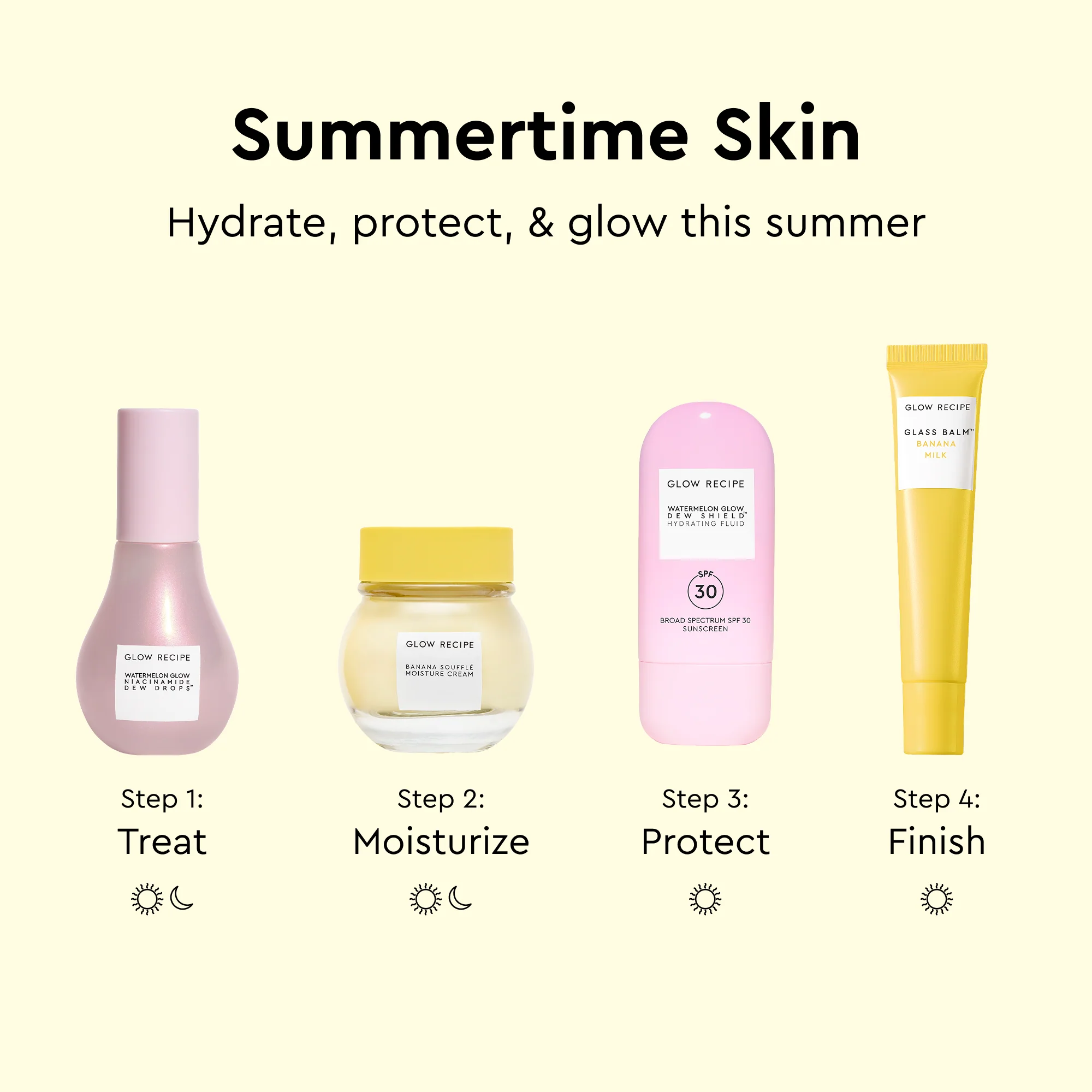 Banana Moisturizing Cream & Shimmer Lip Treatment Duo - Image 7