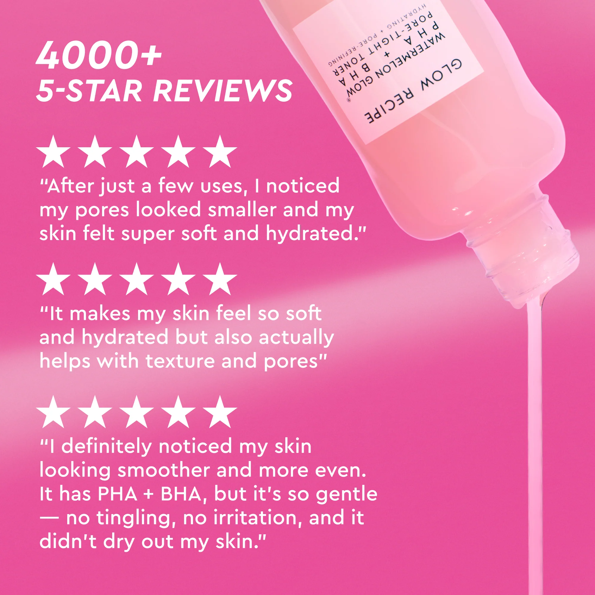 Watermelon Glow PHA+BHA Pore-Tight Toner - Image 10