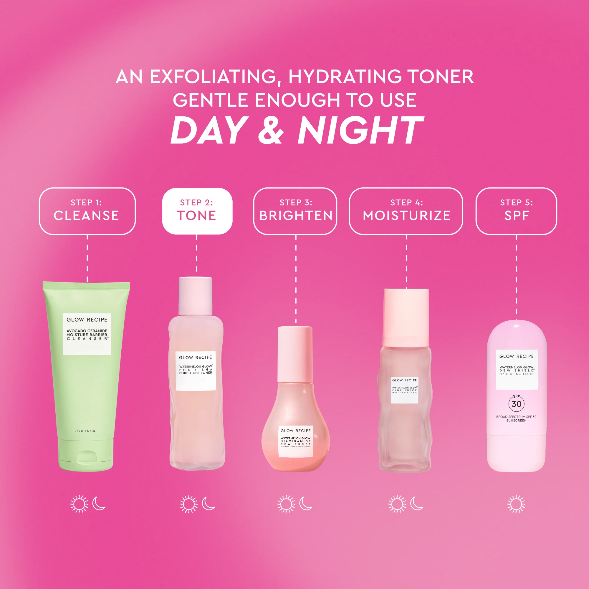 Watermelon Glow PHA+BHA Pore-Tight Toner - Image 15